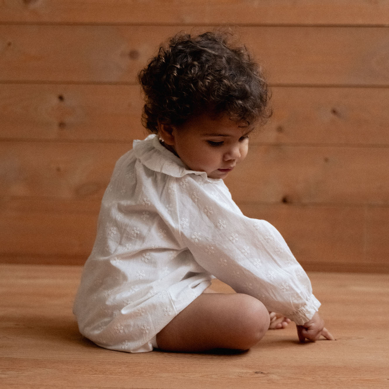Nature Baby Meadow Bodysuit - Ivory Flora
