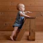 Cedar Suit Muslin - Blue Whale Print