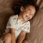 Shortie Pyjama Set - Dog Dream Print