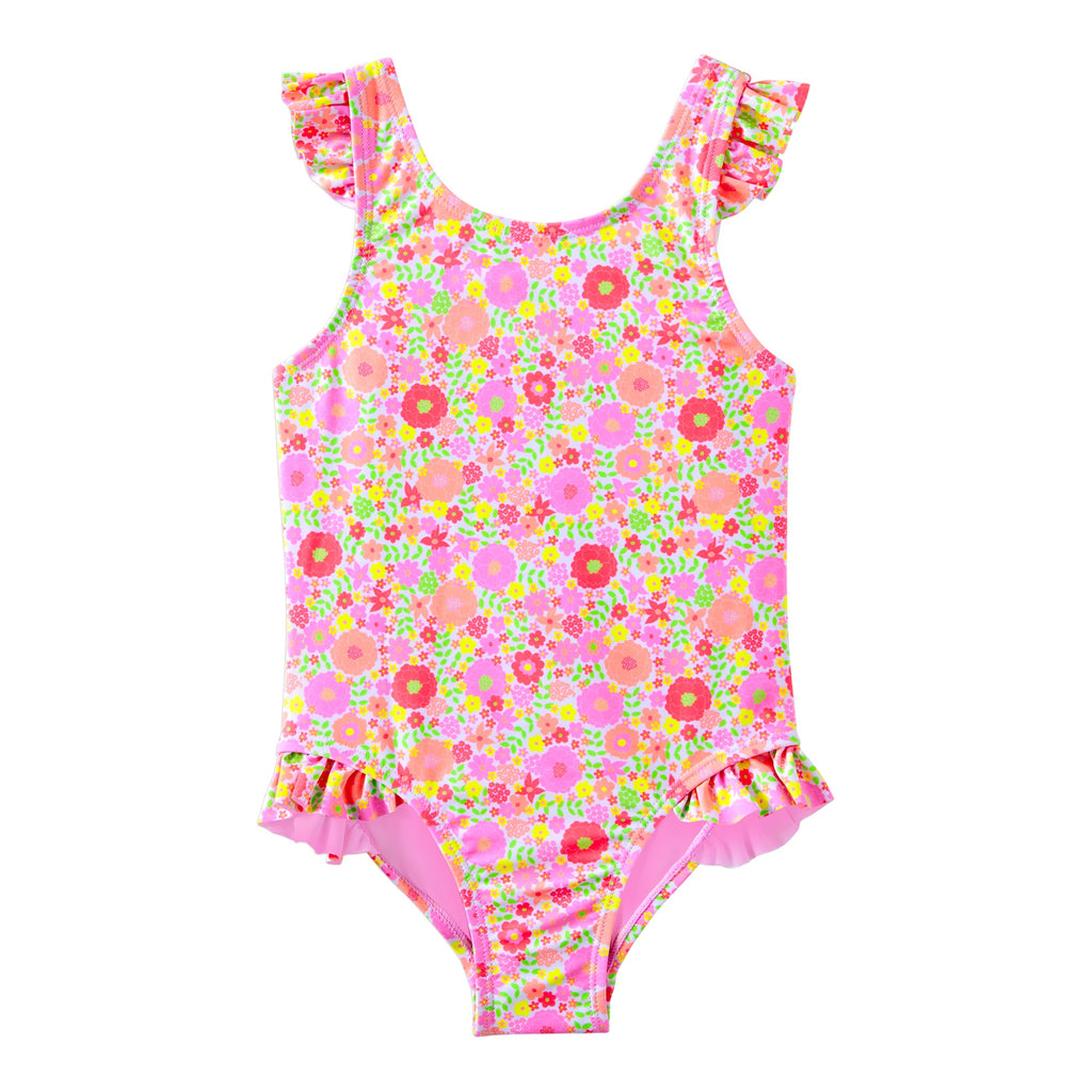 Neon Bloom Swimsuit