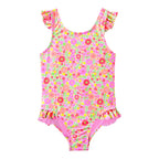 Neon Bloom Swimsuit