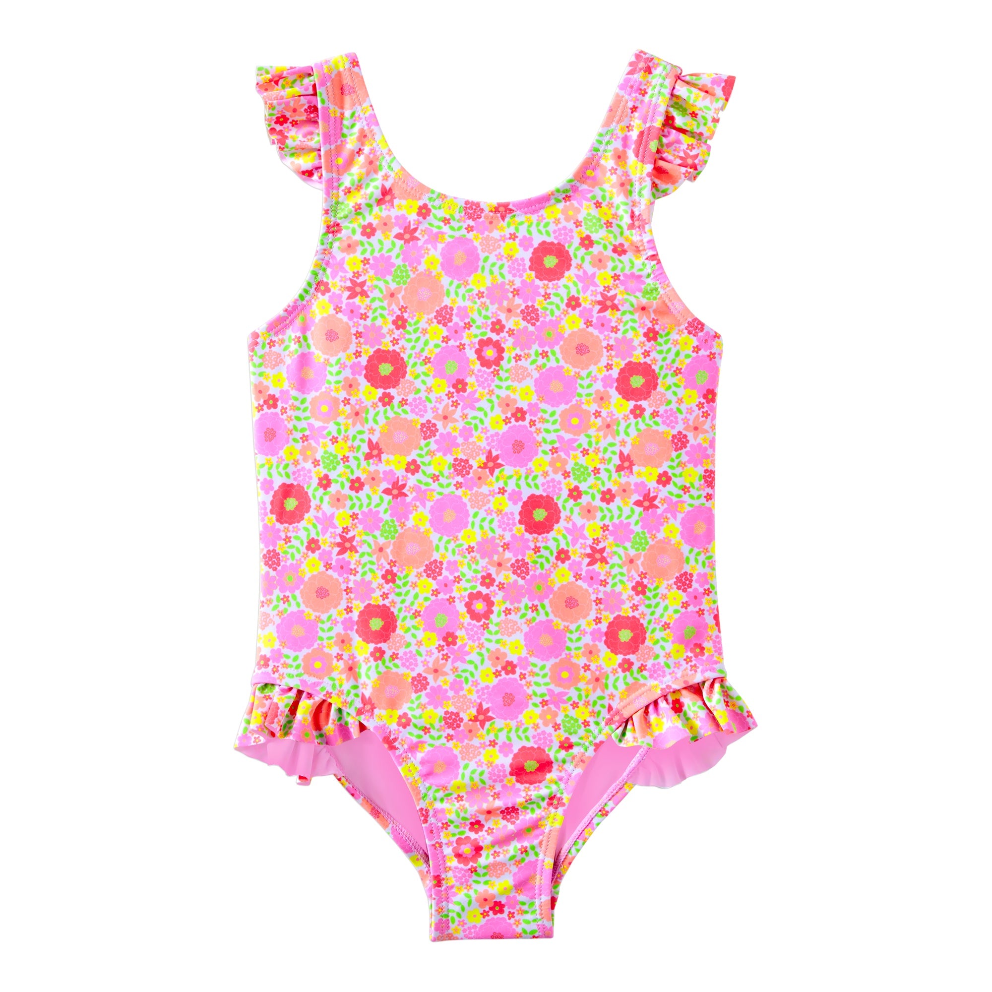 Neon Bloom Swimsuit