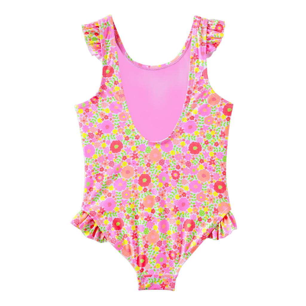 Neon Bloom Swimsuit