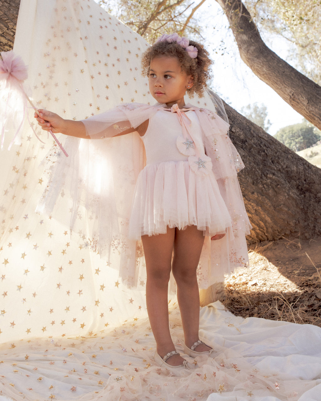 PRE-ORDER - Tulle Cape Pink