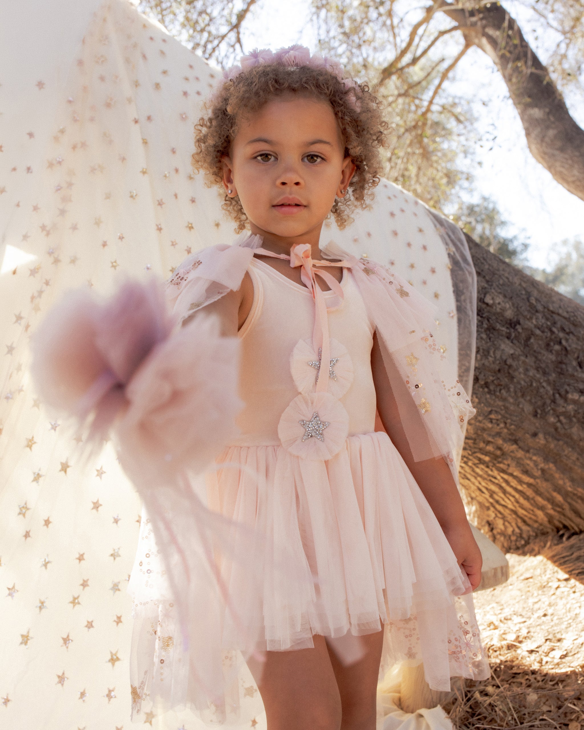 PRE-ORDER - Tulle Cape Pink