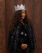 PRE-ORDER - Crown + Wand Silver Sequin