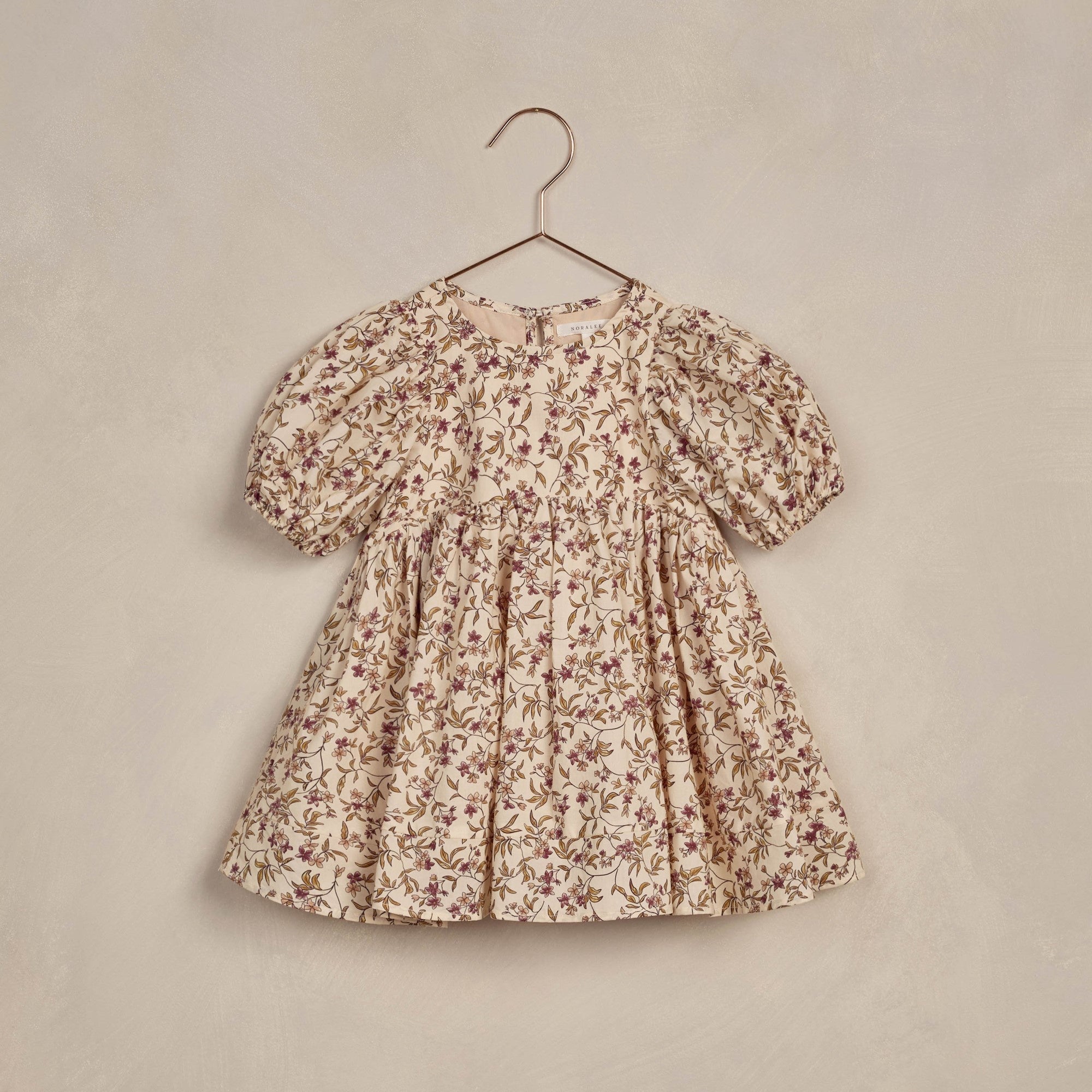 Nora Lee Luna Dress - Fig Floral