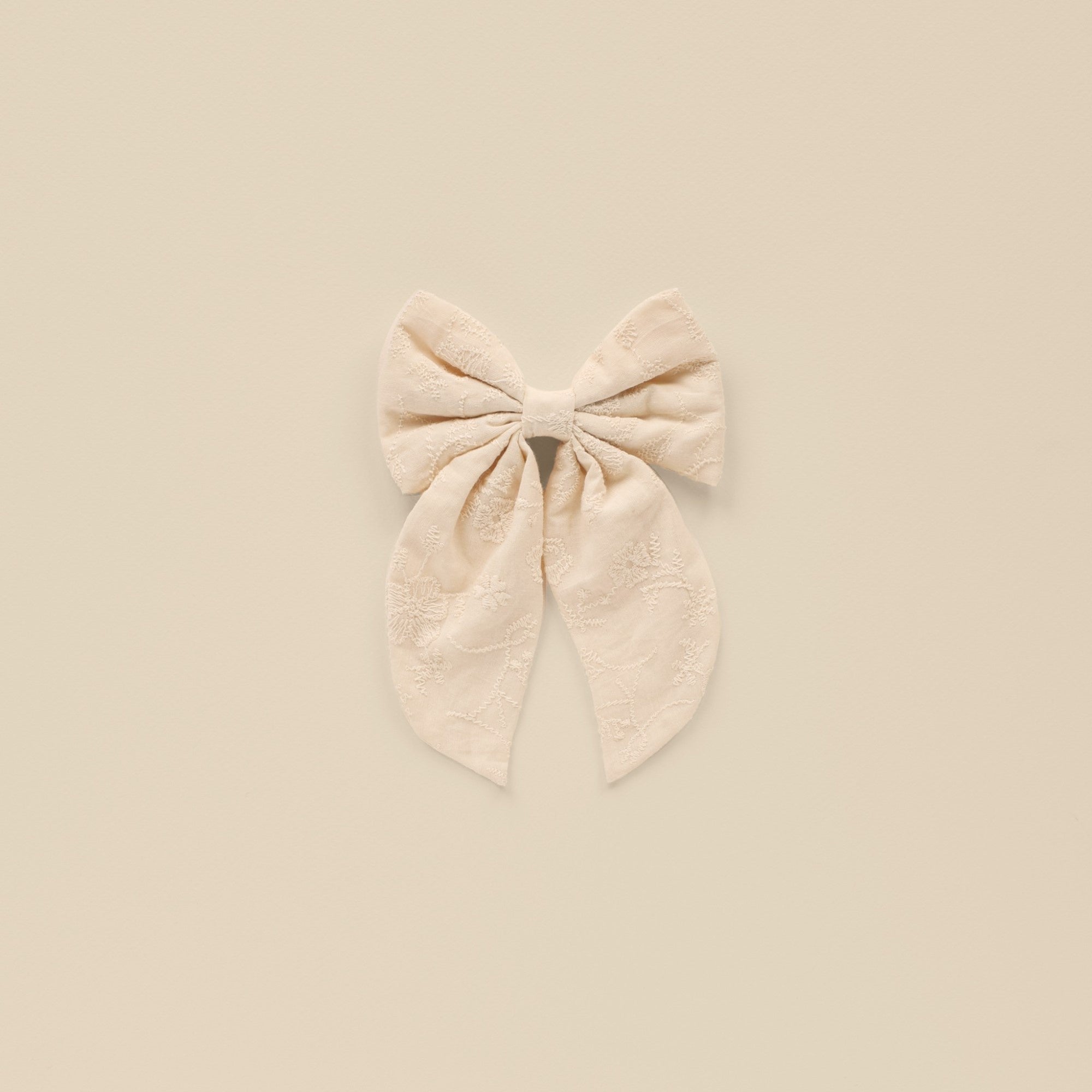 Nora Lee Oversized Bow - Natural