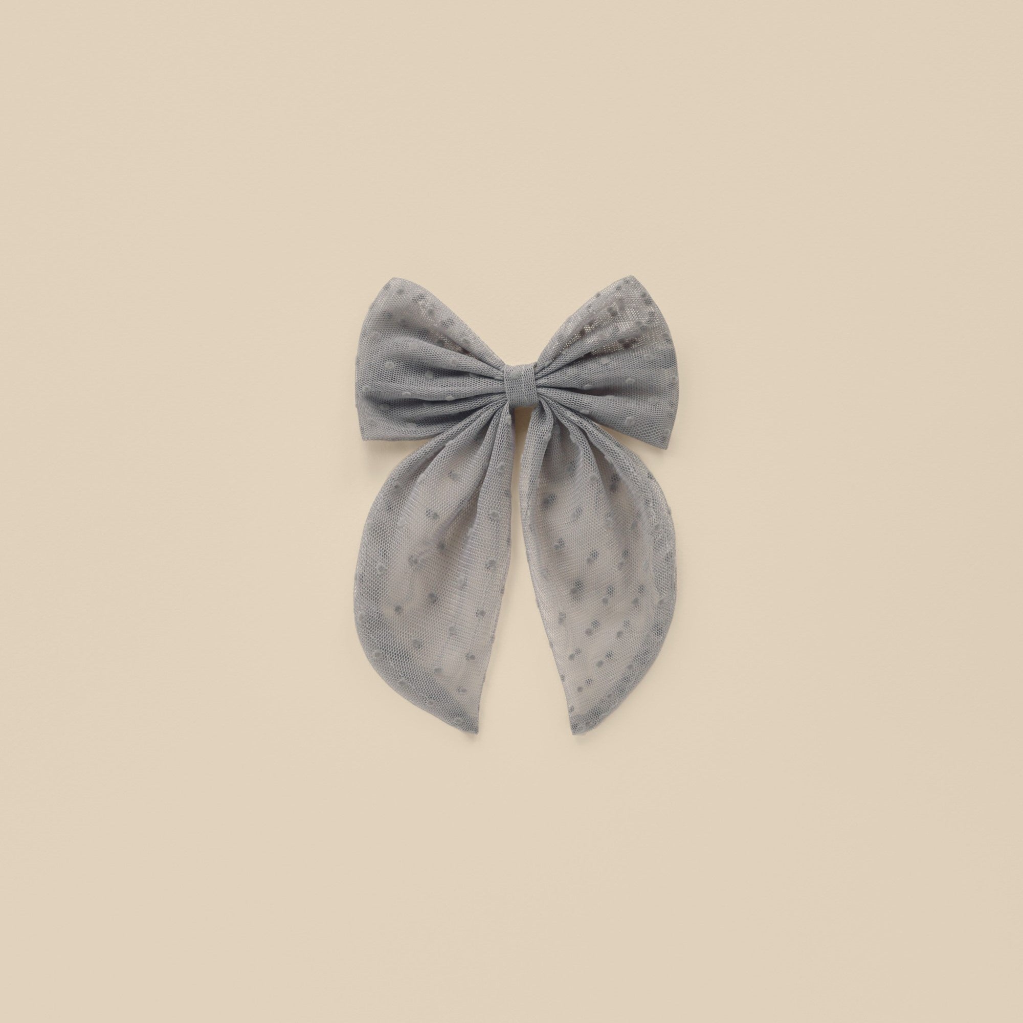 Nora Lee Oversized Bow - Vintage Blue