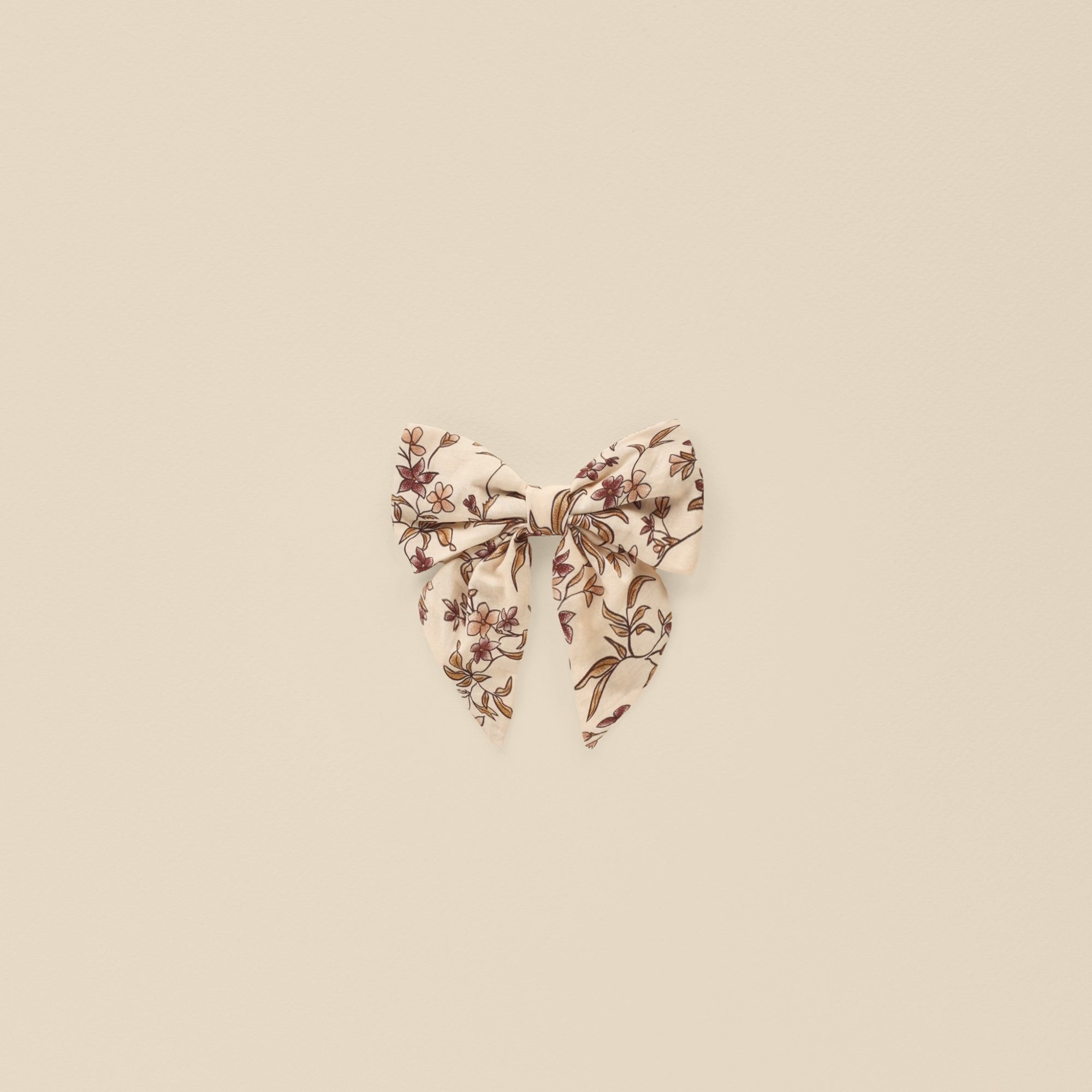 Nora Lee Bow - Fig Floral