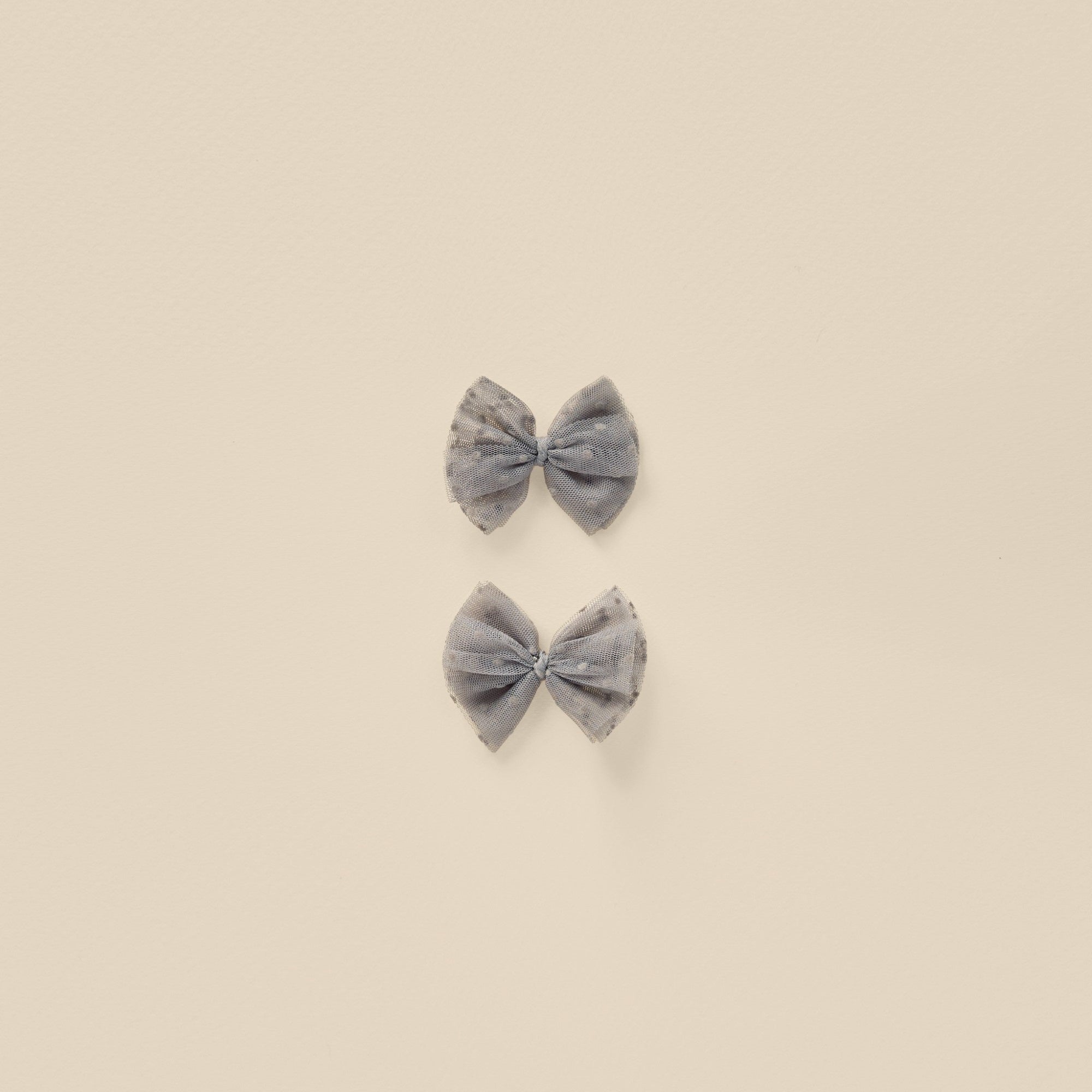 Nora Lee Flutter Tulle Clips - Vintage Blue