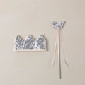 Crown + Wand Silver Sequin