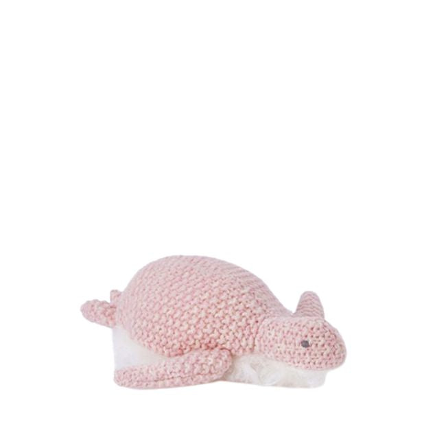 Toby Turtle Rattle - Pink
