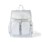 Nappy Backpack - Silver Dimple