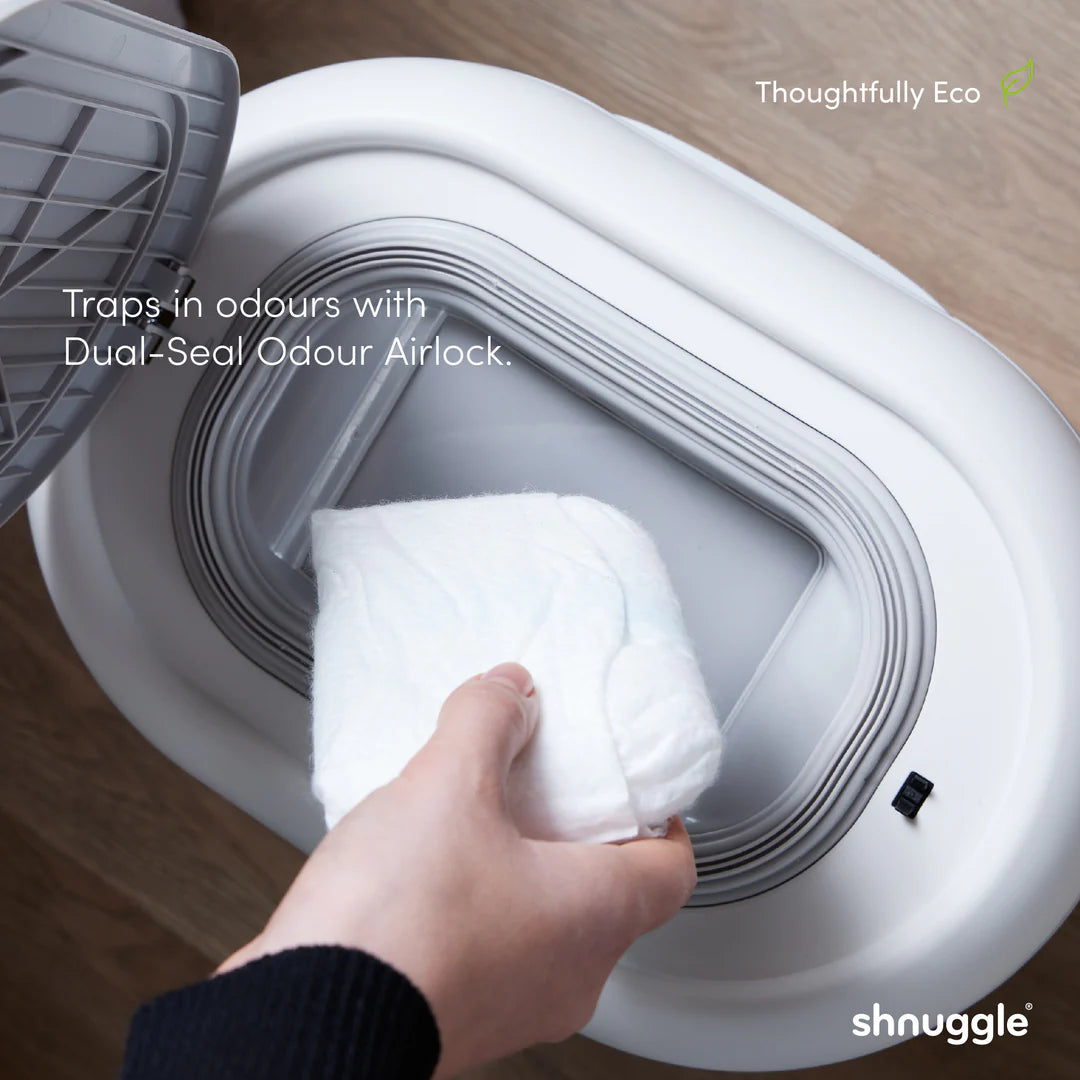 Shnuggle Eco - Touch Nappy Bin