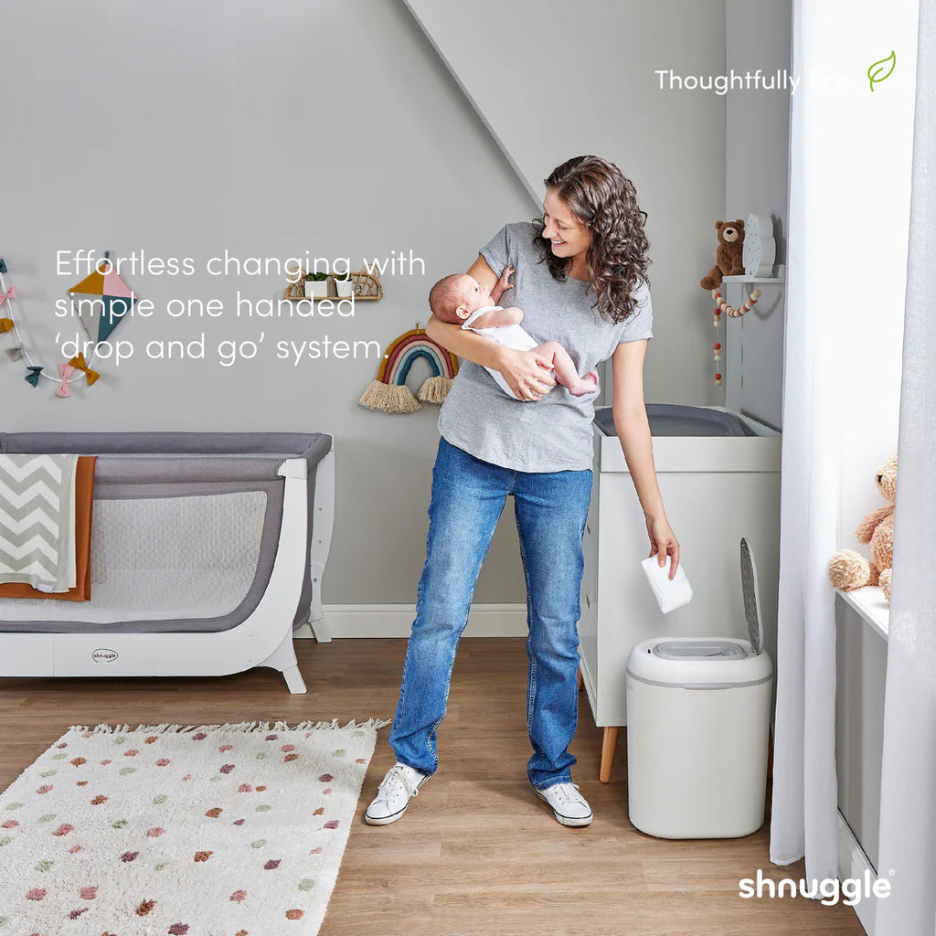 Shnuggle Eco - Touch Nappy Bin
