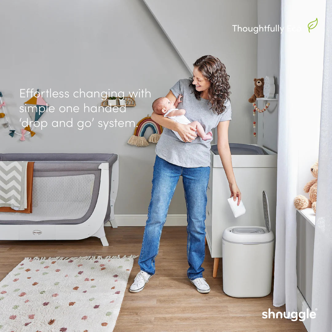 Shnuggle Eco - Touch Nappy Bin