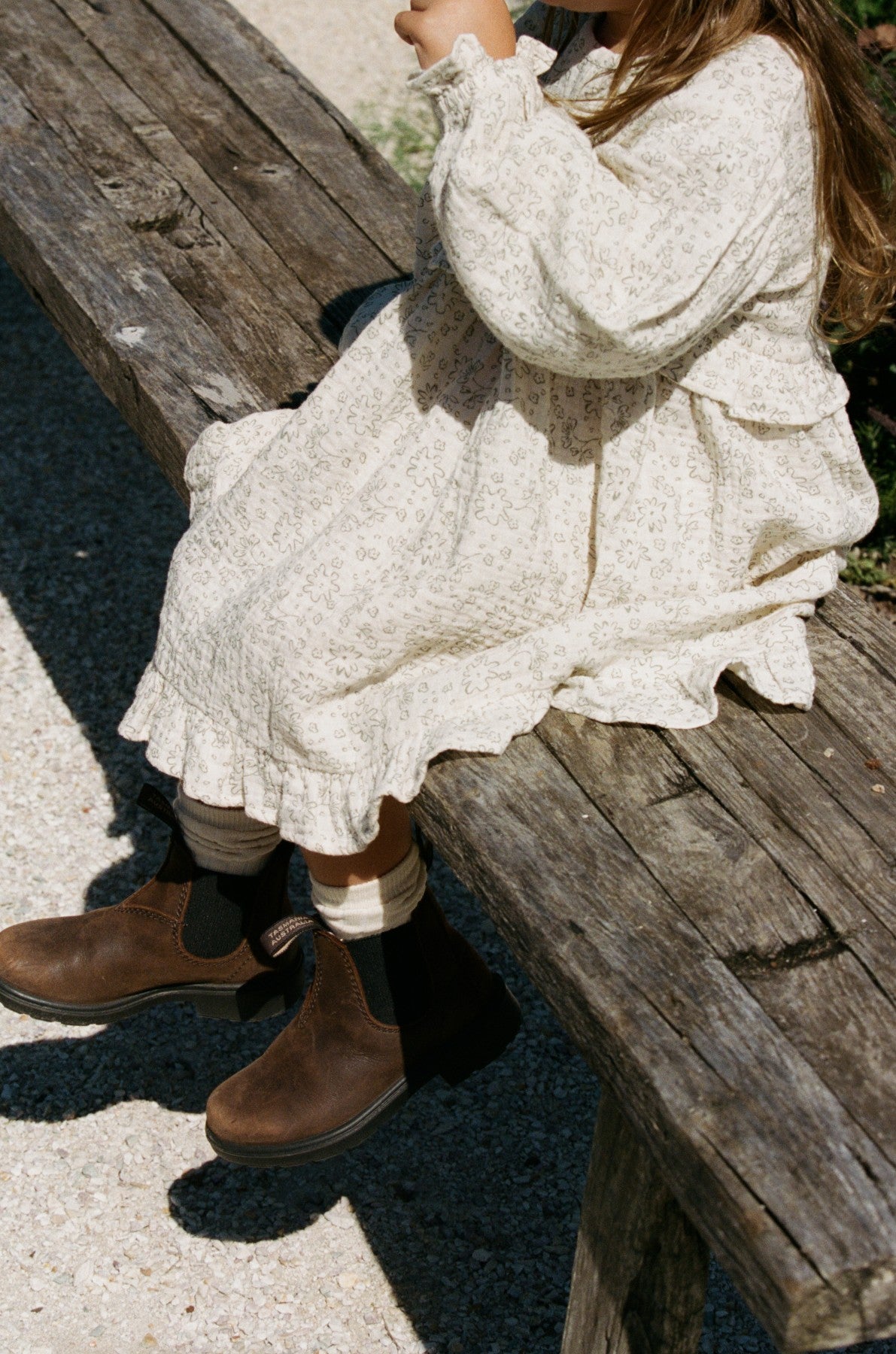 Nora Dress Muslin - Bloomsbury Print