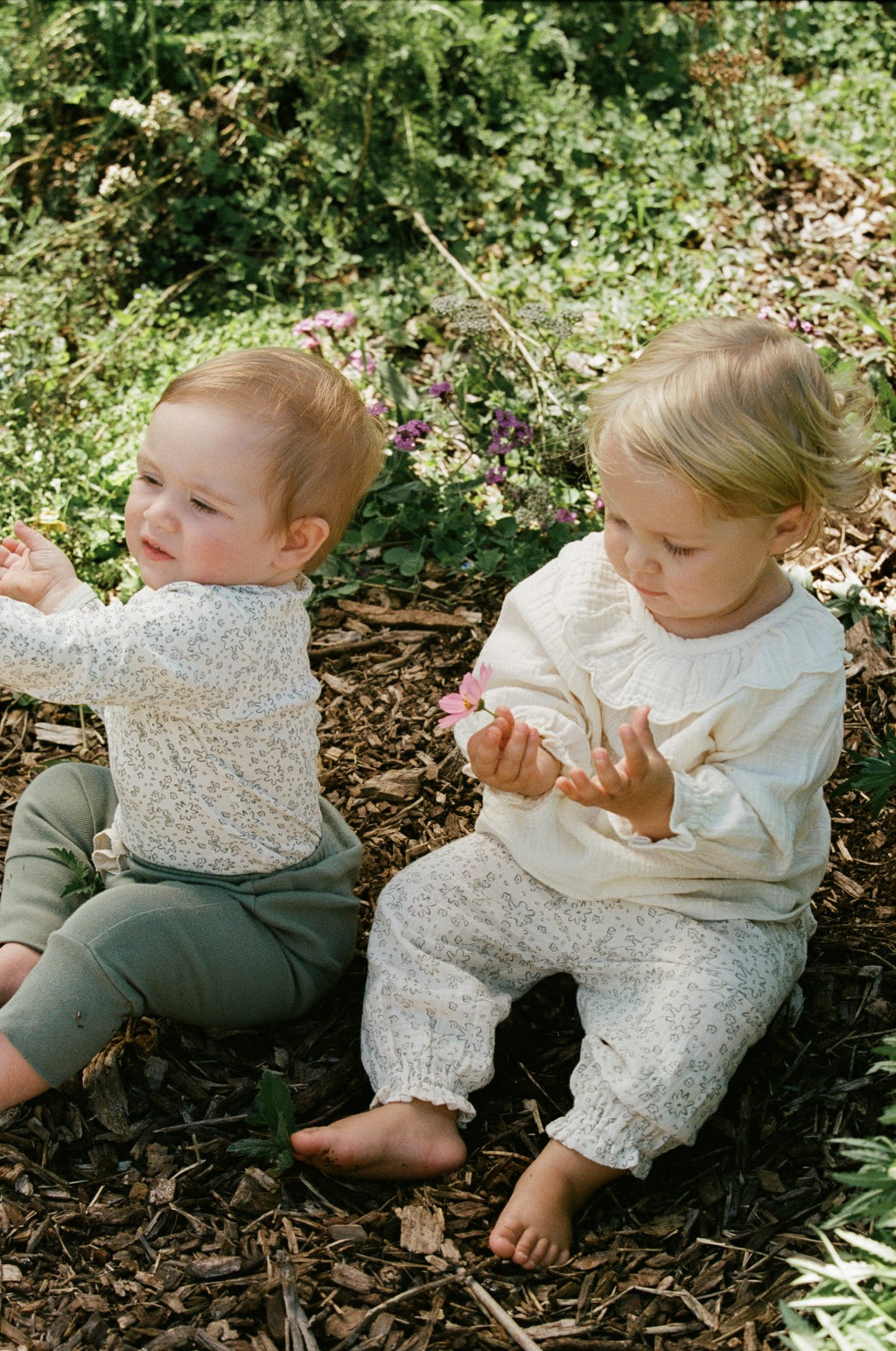 Long Sleeve Bodysuit - Petite Bloomsbury Print
