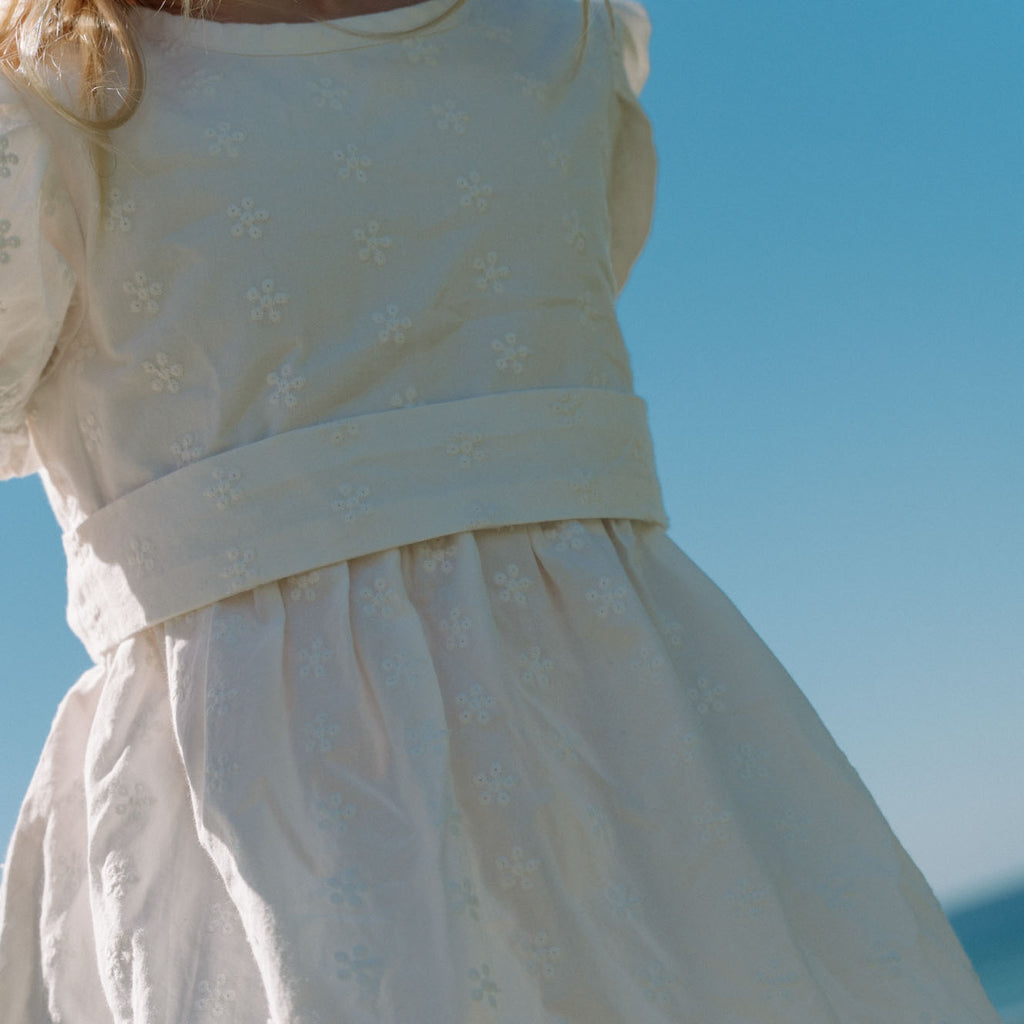 Nature Baby Annabelle Dress - Ivory Flora