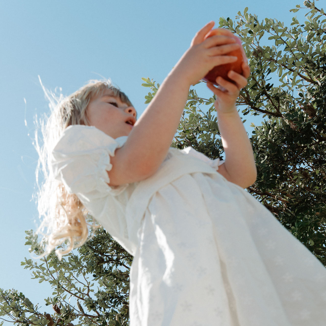 Nature Baby Annabelle Dress - Ivory Flora