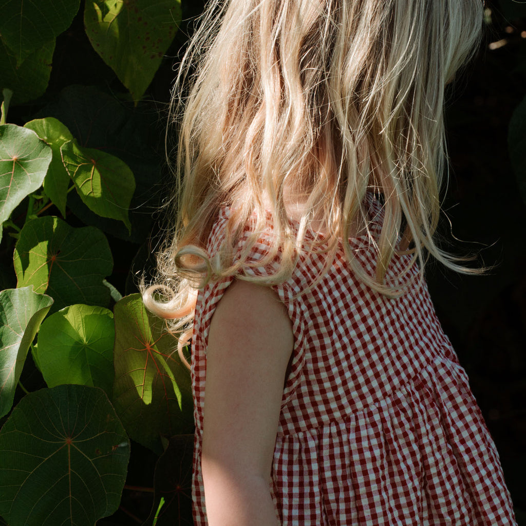 Nature Baby Dorothy Dress - Red Check
