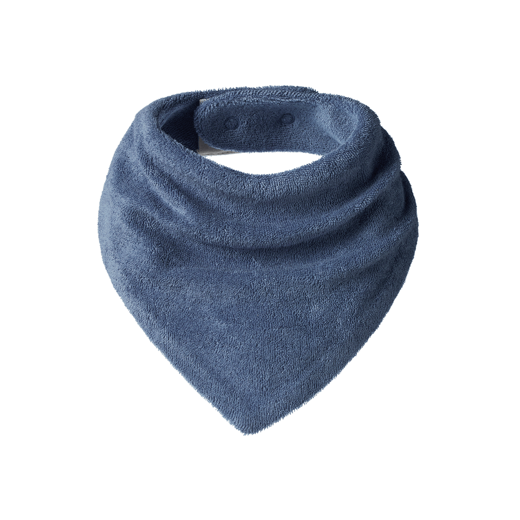 Triangle Bib Terry - Dusky Blue