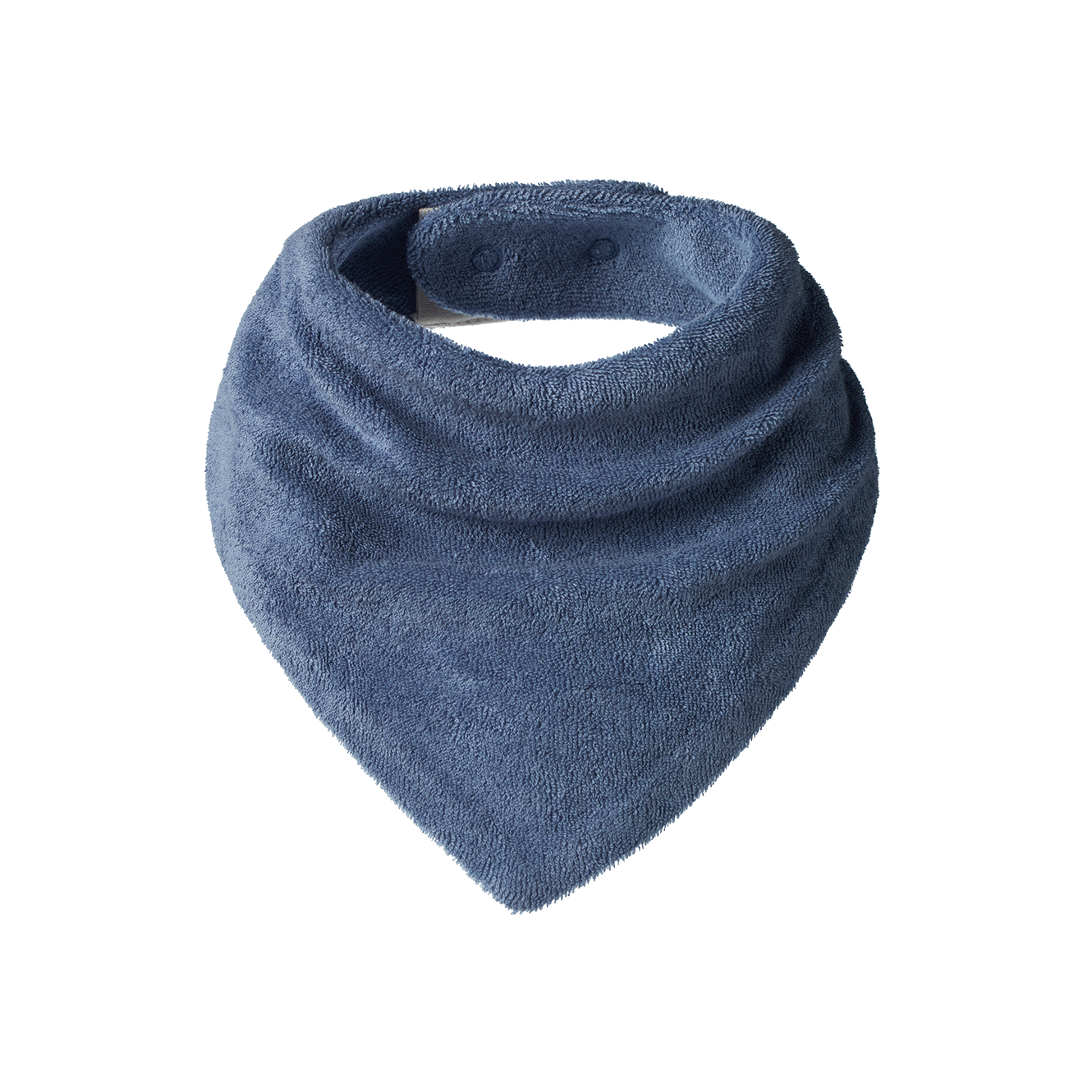 Triangle Bib Terry - Dusky Blue