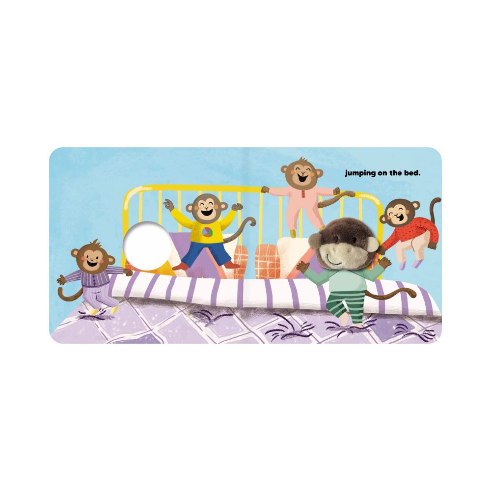 Finger Puppet Book - Five Cheeky Monkeys