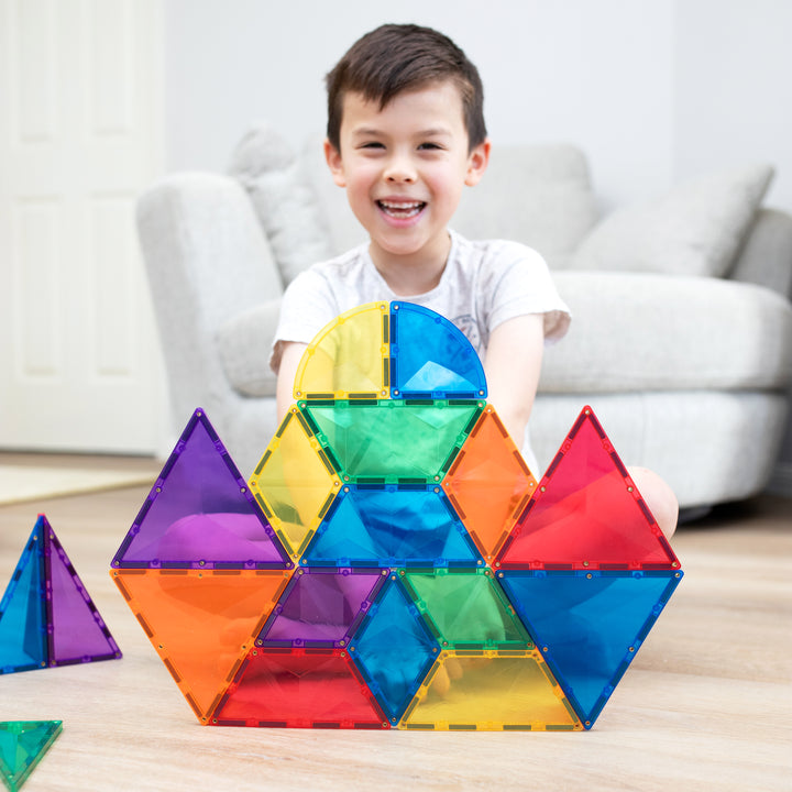 Connetix Tiles - 36 Piece Expansion Set | Rainbow