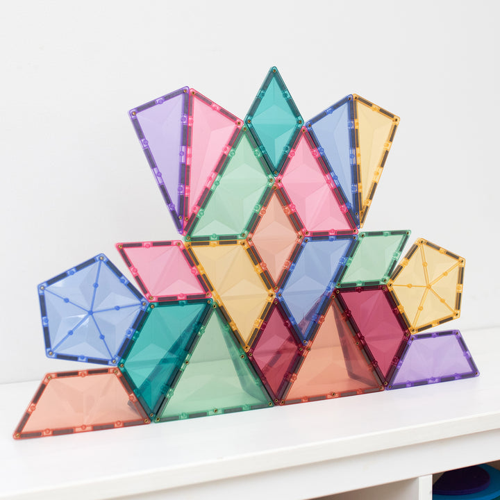 Connetix Tiles - 48 Piece Expansion Set | Pastel