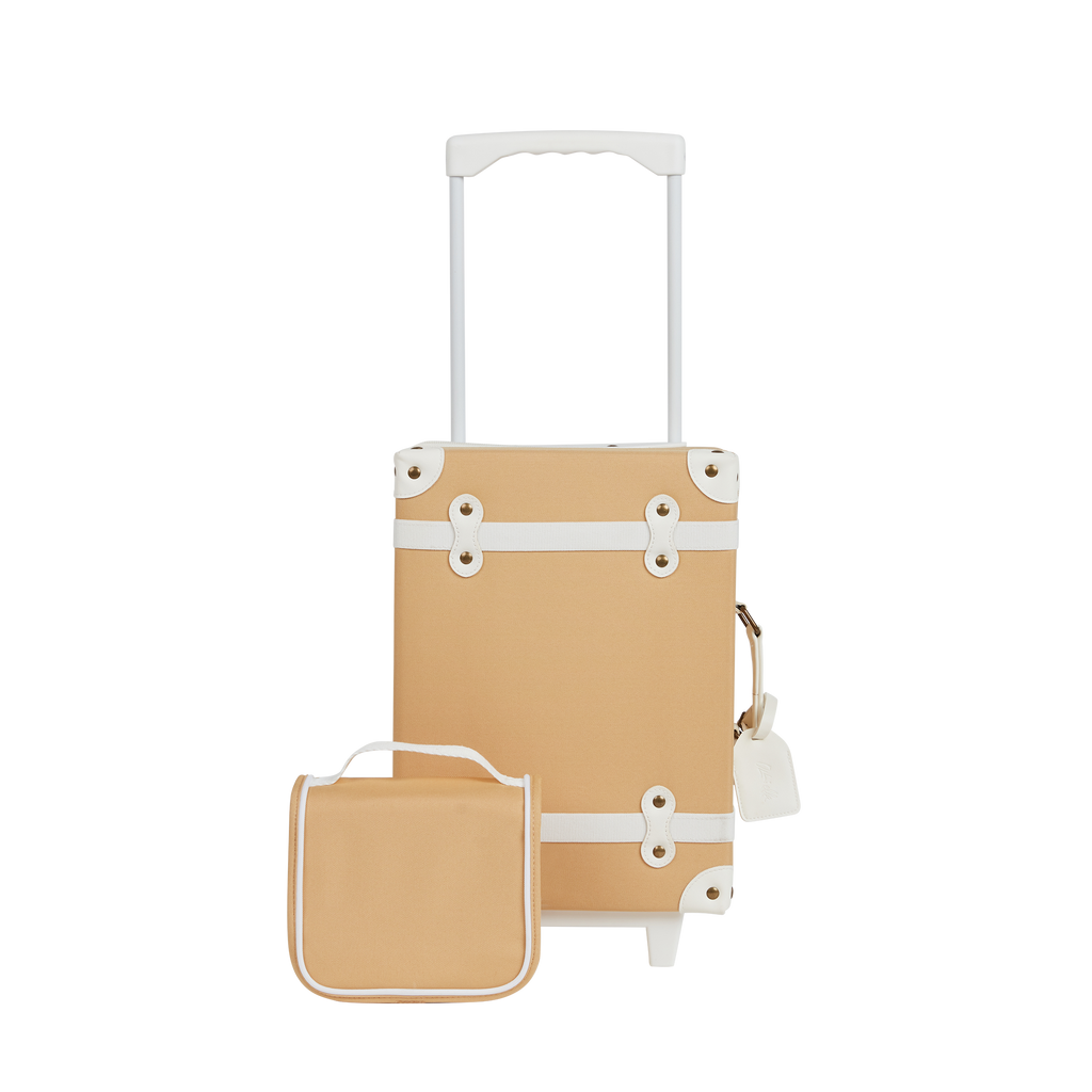 Olli Ella See-ya Wash Bag - Butterscotch