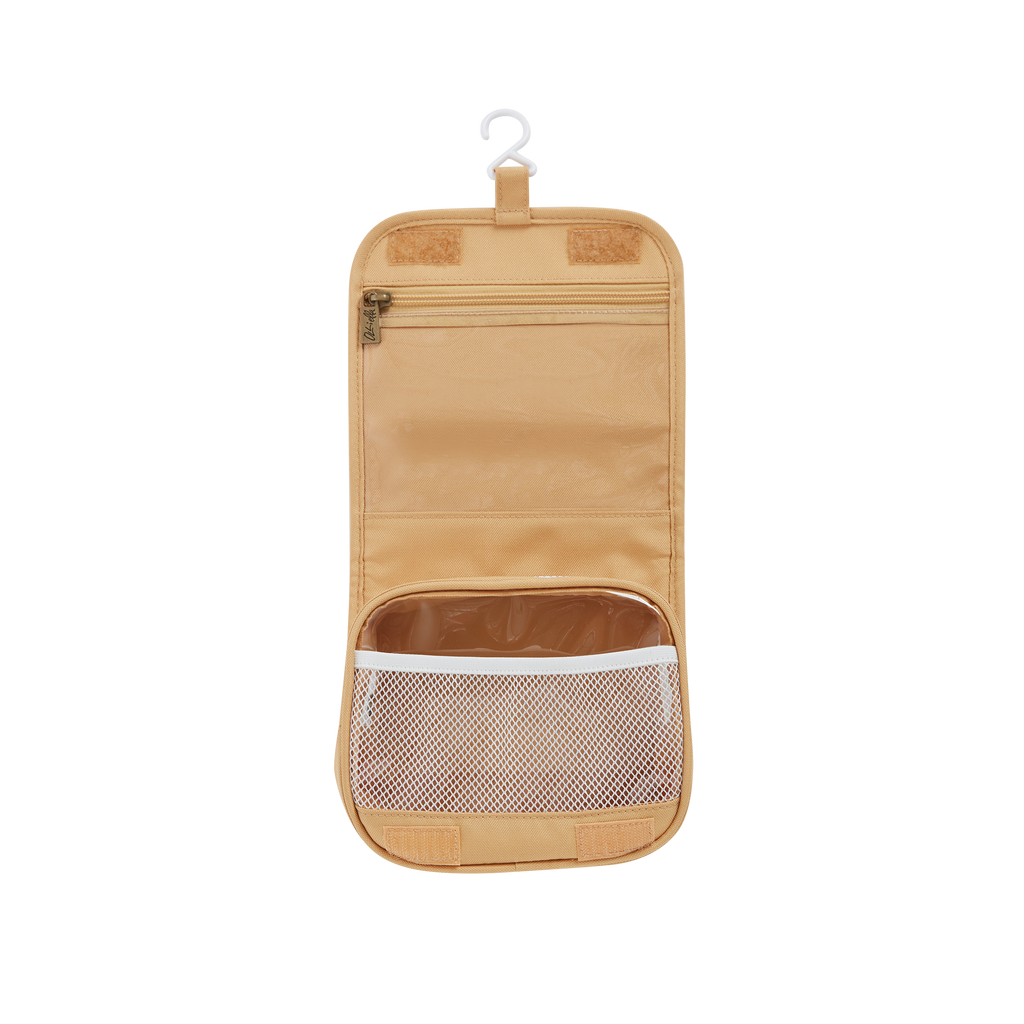 Olli Ella See-ya Wash Bag - Butterscotch