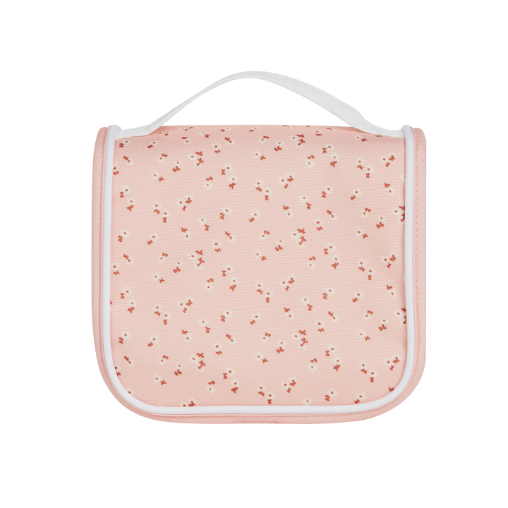 Olli Ella See-ya Wash Bag - Pink Daisies