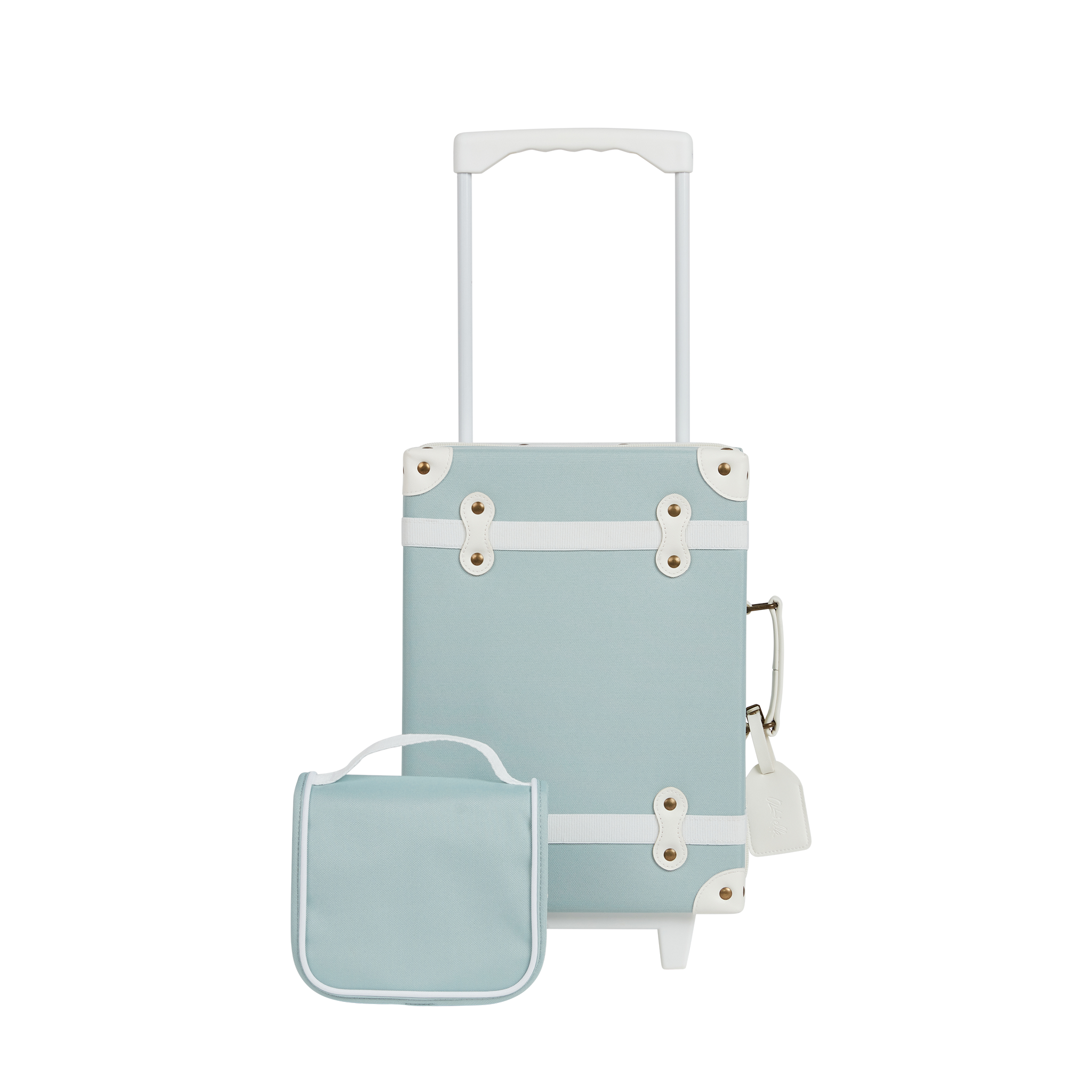 Olli Ella See-ya Wash Bag - Steel Blue