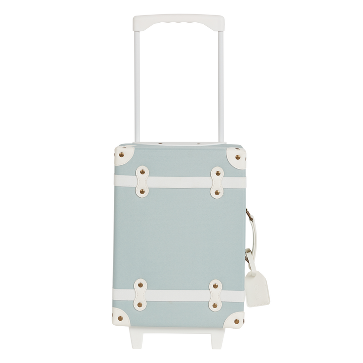 Olli Ella See-ya Suitcase - Steel Blue