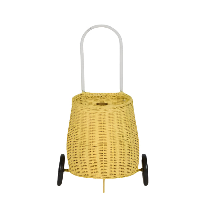 Rattan Luggy Basket - Lemon