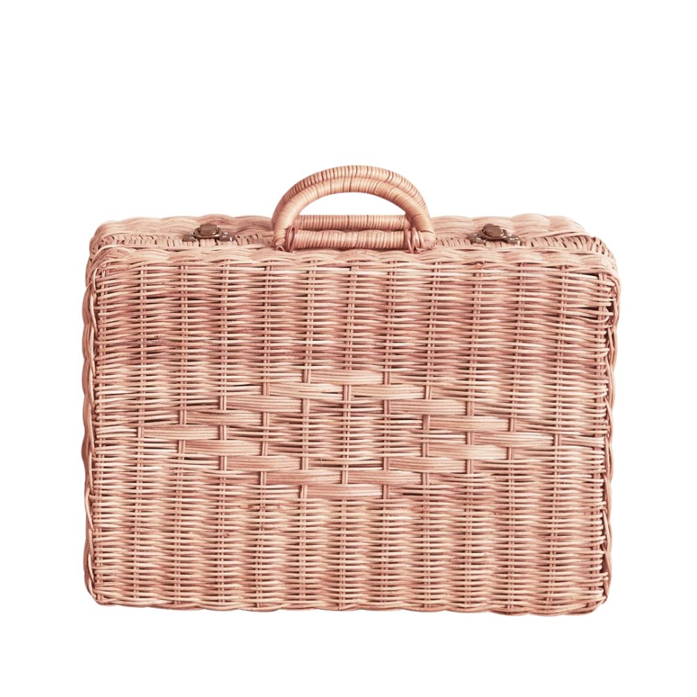 Rattan Toaty Trunk - Rose