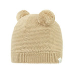 Organic Beanie - Snowy / Driftwood