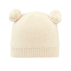 Organic Beanie - Snowy / Feather