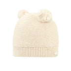 Organic Beanie - Snowy / Feather