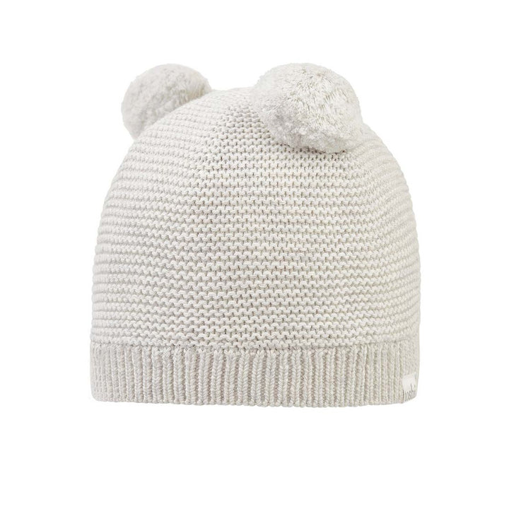 Toshi Organic Beanie - Snowy / Pebble