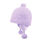 Organic Earmuff - Heart / Amethyst