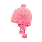 Organic Earmuff - Heart / Fuschia
