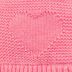 Organic Earmuff - Heart / Fuschia