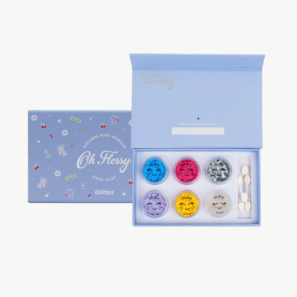 Oh Flossy Kids Disco Fever Glitter Set