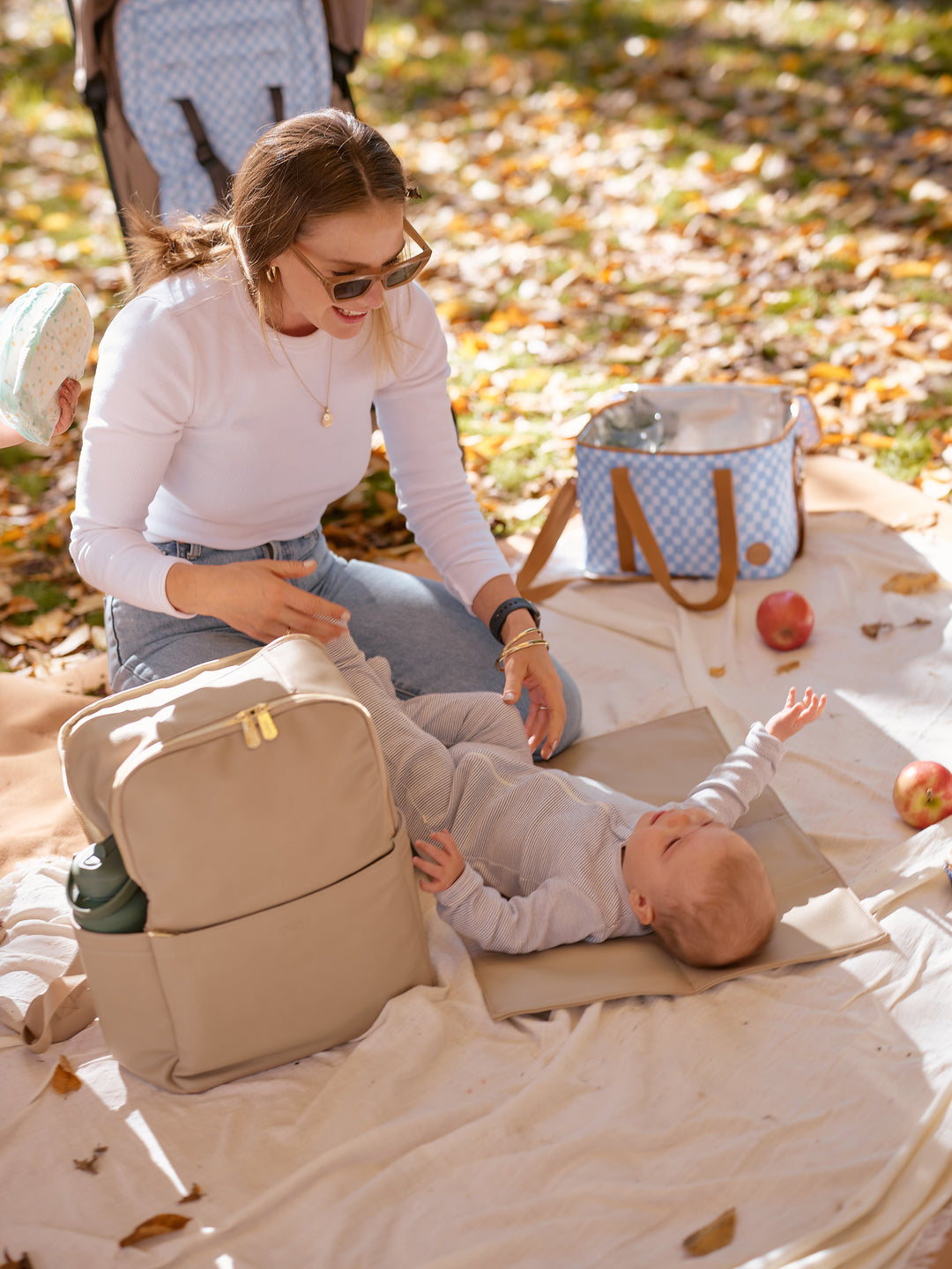 OiOi Nappy Backpack Multitasker - Oat