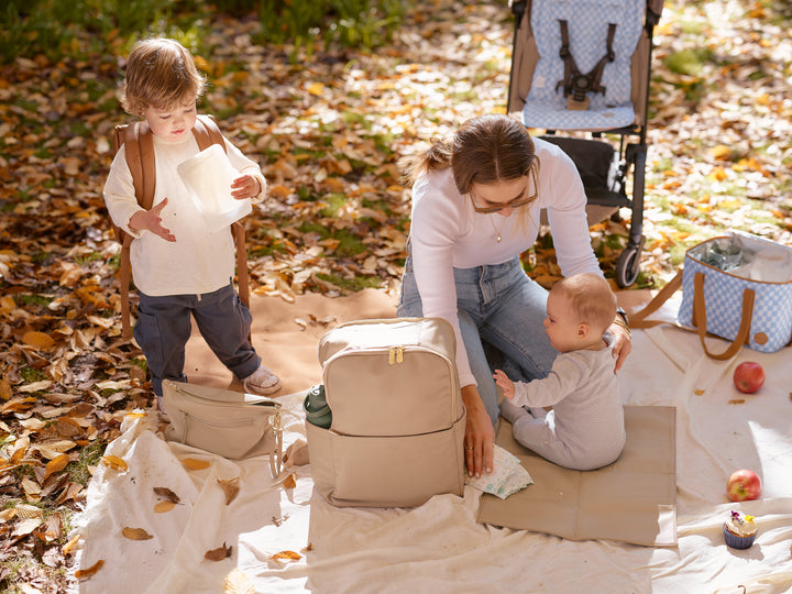 OiOi Nappy Backpack Multitasker - Oat