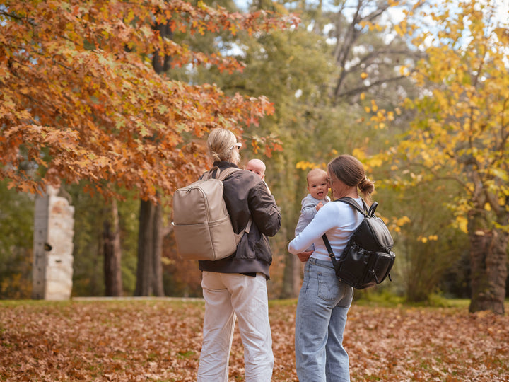 OiOi Mini Nappy Backpack - Oat