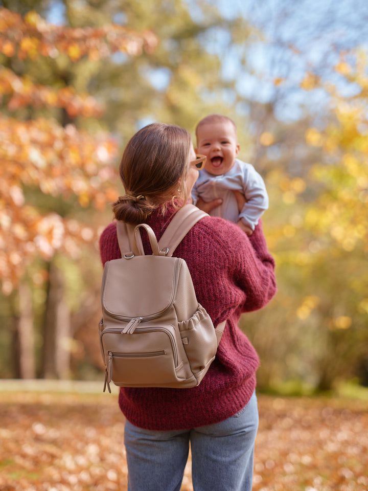 OiOi Mini Nappy Backpack - Oat